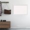 Cork Board, Blanco White Wood Frame - Bulletin Board, Organization Board, Pin Board